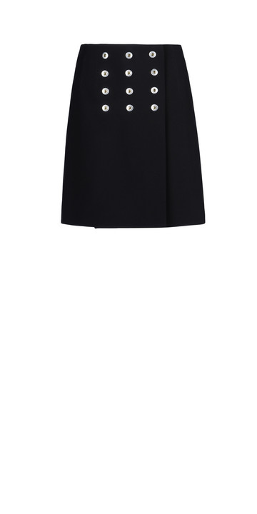Balenciaga Balenciaga Jewel Snaps Skirt - - Women's Skirt
