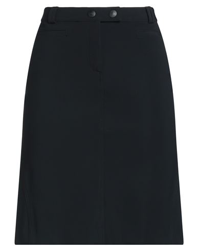 Woman Mini skirt Midnight blue Size 4 Polyamide, Elastane