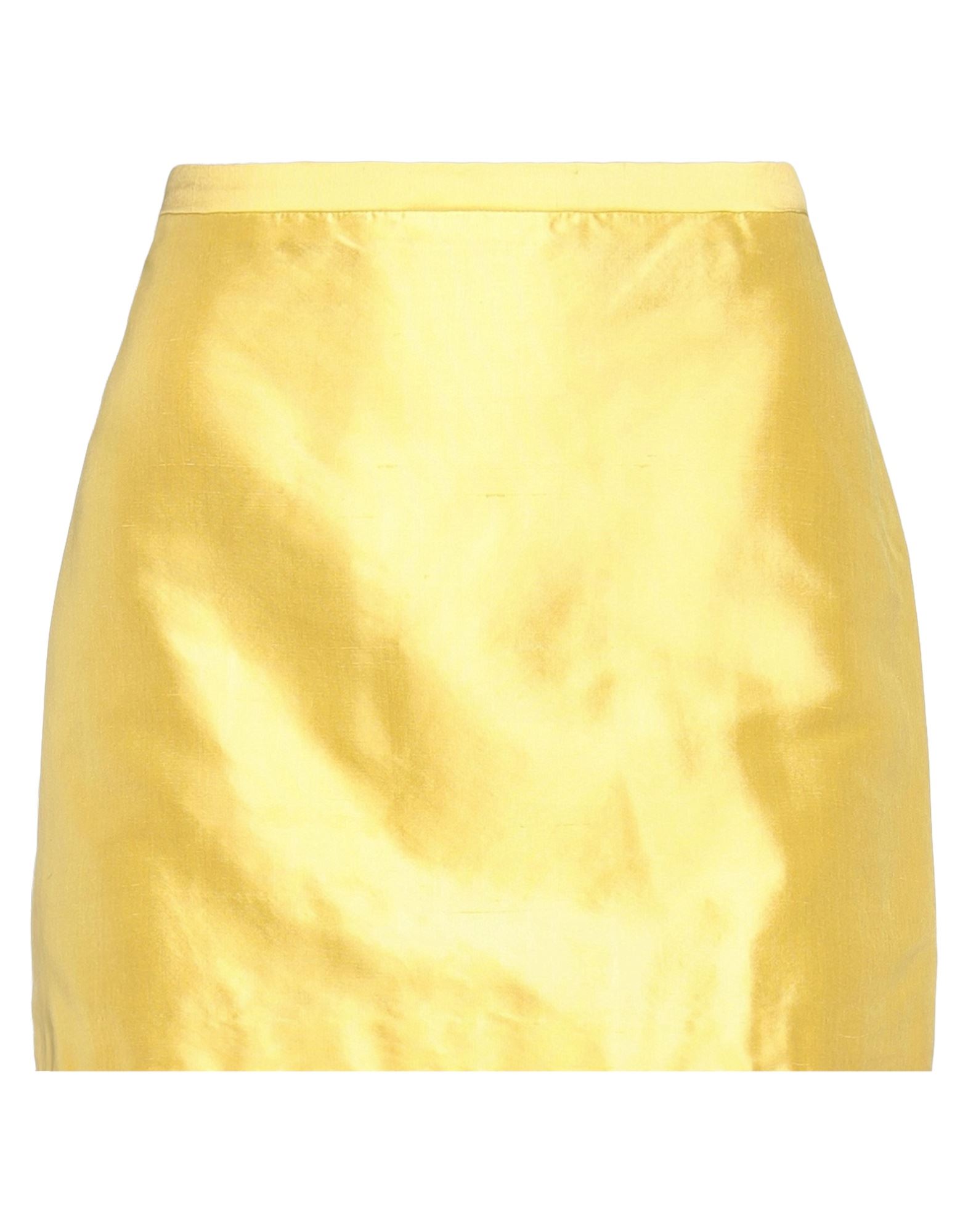 Mauro Grifoni Mini Skirts In Yellow
