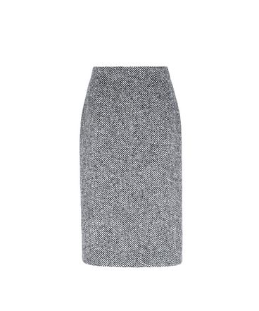 REDValentino Chevron Tweed Pencil Skirt - Skirt for Women ...