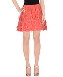 PATRIZIA PEPE Damen Minirock Farbe Koralle Gr��e 2