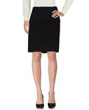 LANVIN Damen Knielanger Rock Farbe Schwarz Gr��e 4