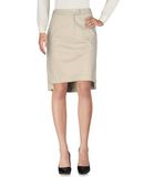 FAY Damen Knielanger Rock Farbe Hellgrau Gr��e 5