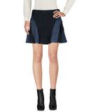 DEREK LAM 10 CROSBY Damen Minirock Farbe Dunkelblau Gre 4