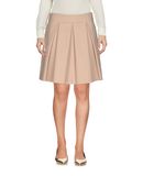BOUTIQUE MOSCHINO Damen Minirock Farbe Beige Gr��e 5