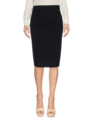 Enza Costa Woman Midi skirt Black Size 0 Polyester
