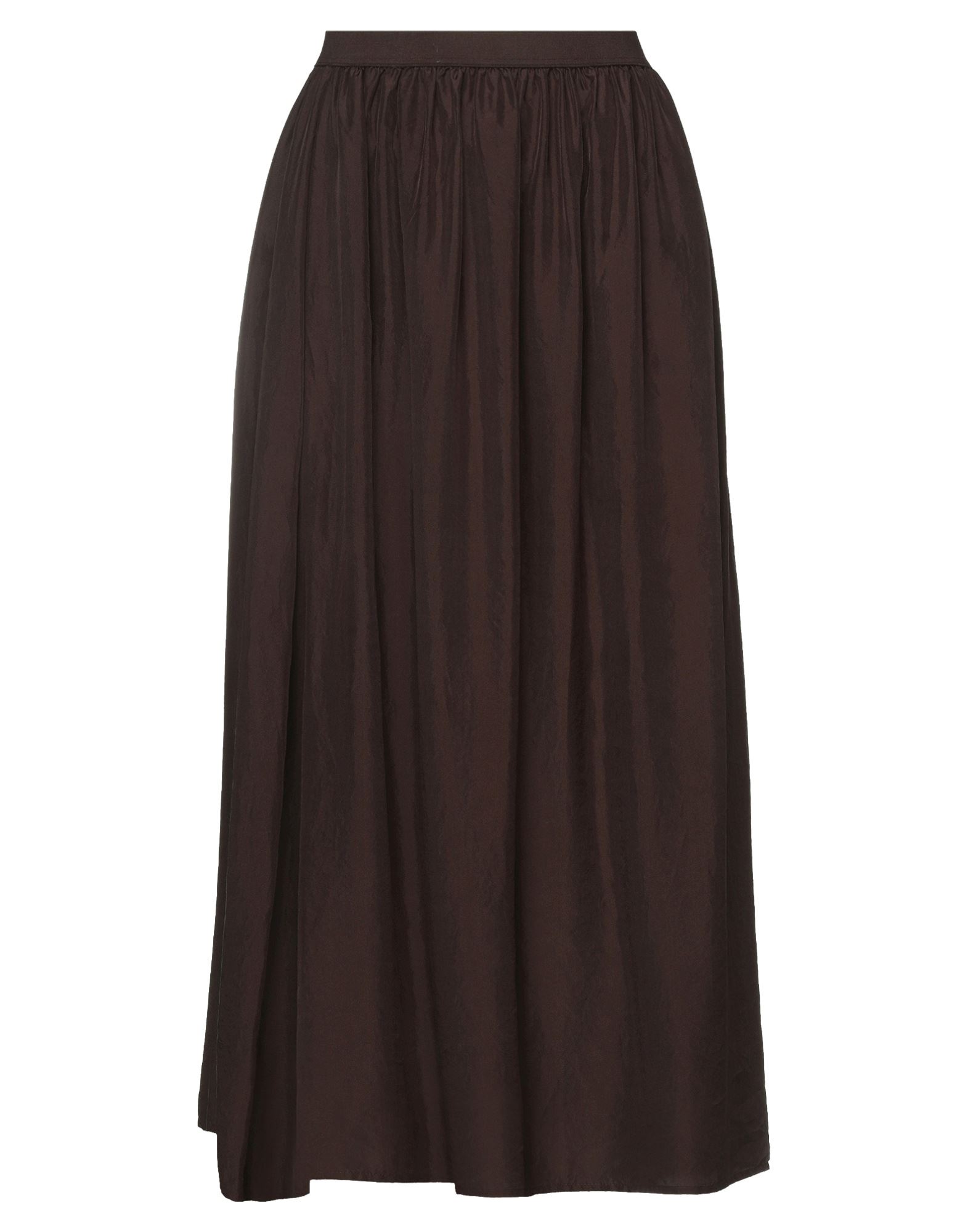 Rossopuro Long Skirts In Brown