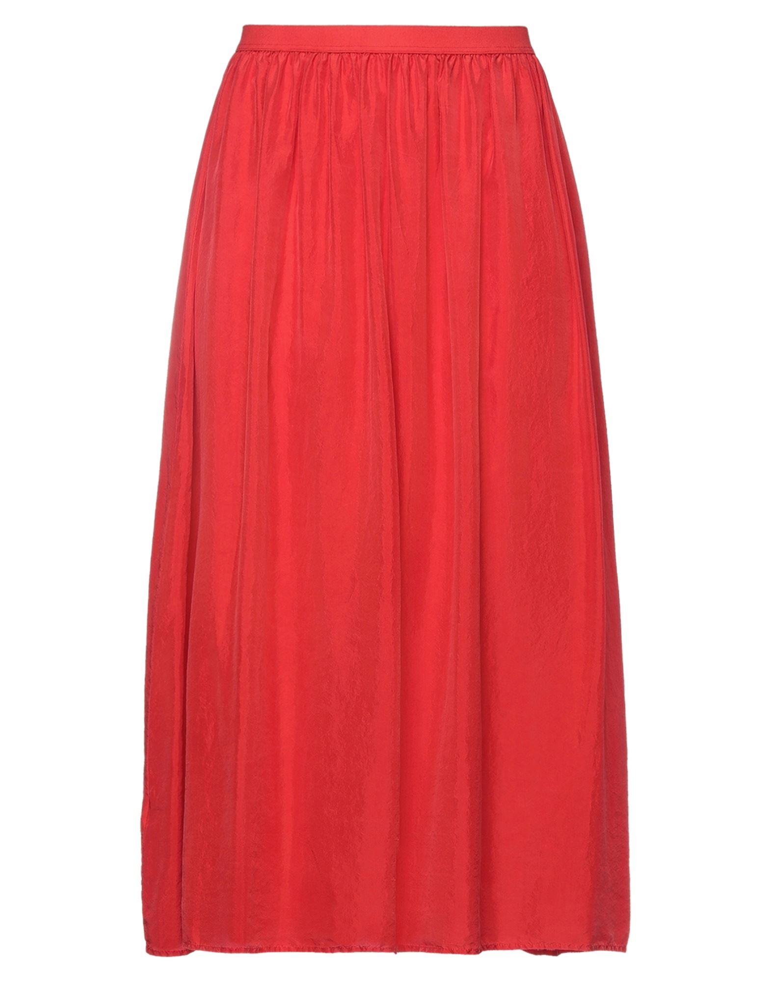 Rossopuro Long Skirts In Red