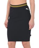 FENTY PUMA by RIHANNA Damen Knielanger Rock Farbe Schwarz Gr��e 2