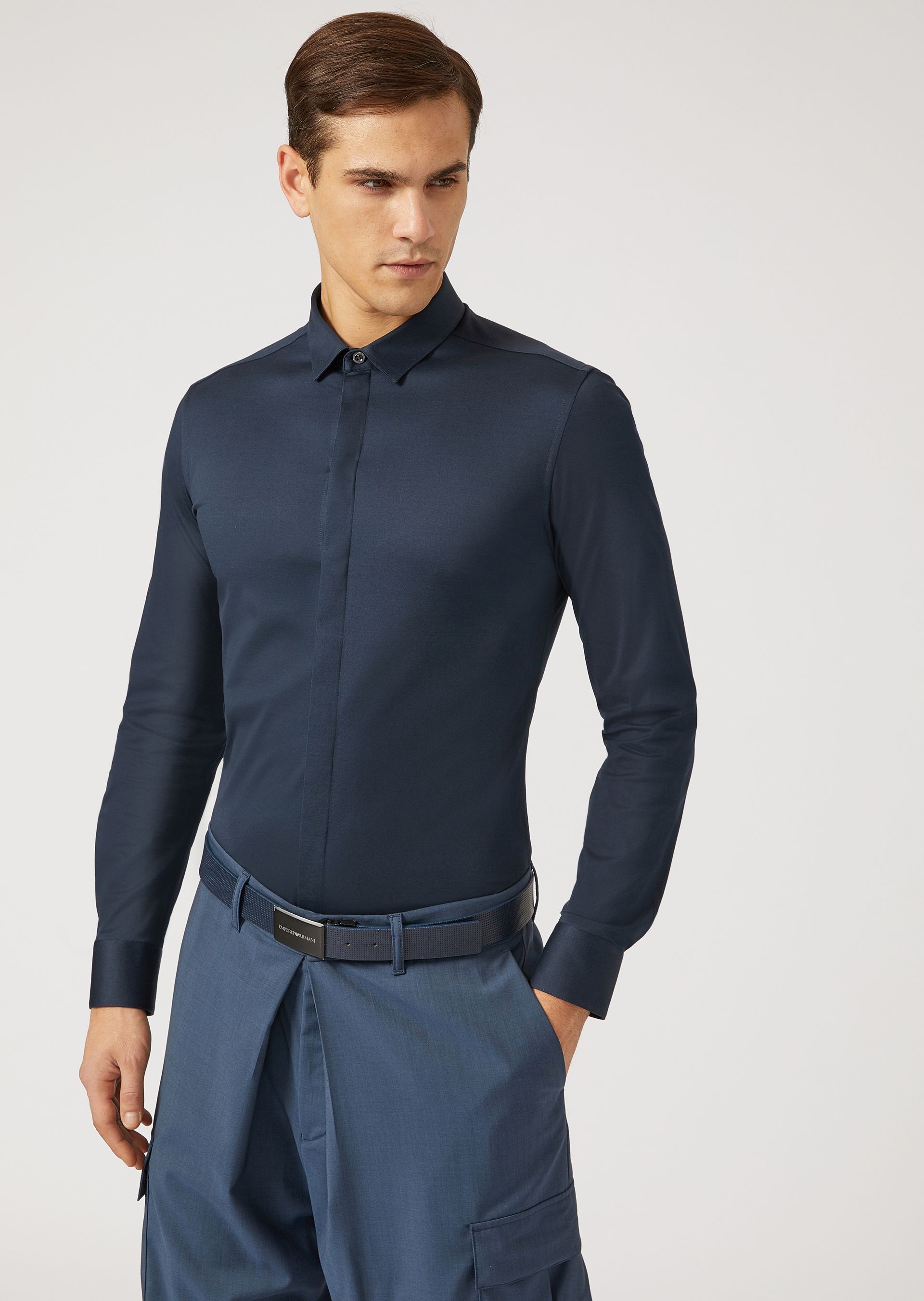 OFFICIAL STORE EMPORIO ARMANI - Chemises - Chemises décontractées on armani.com