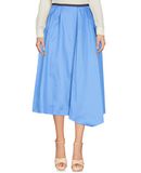 JIL SANDER NAVY Damen Midirock Farbe Azurblau Gr��e 5
