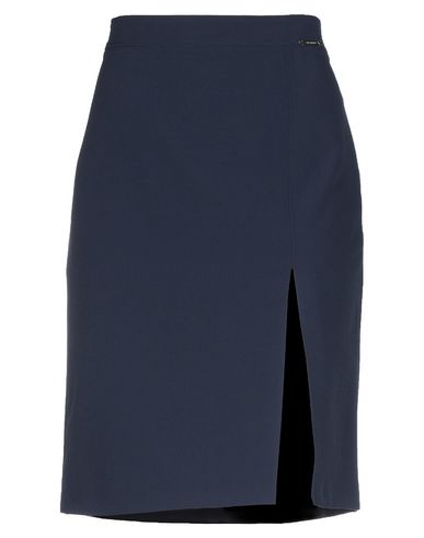 Woman Midi skirt Marigold Size 8 Cotton, Polyester