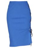 PINKO Damen Midirock Farbe Blau Gr��e 5