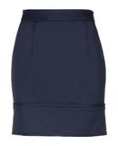 DSQUARED2 Damen Knielanger Rock Farbe Dunkelblau Gr��e 5
