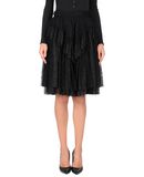 DSQUARED2 Damen Knielanger Rock Farbe Schwarz Gr��e 1