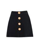 RAKHA Damen Minirock Farbe Schwarz Gre 6
