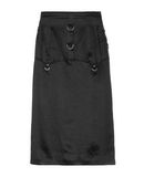 McQ Alexander McQueen Damen Midirock Farbe Schwarz Gr��e 2
