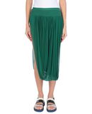 RICK OWENS Damen Midirock Farbe Gr�n Gr��e 3