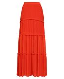 TORY BURCH Damen Maxirock Farbe Koralle Gr��e 4