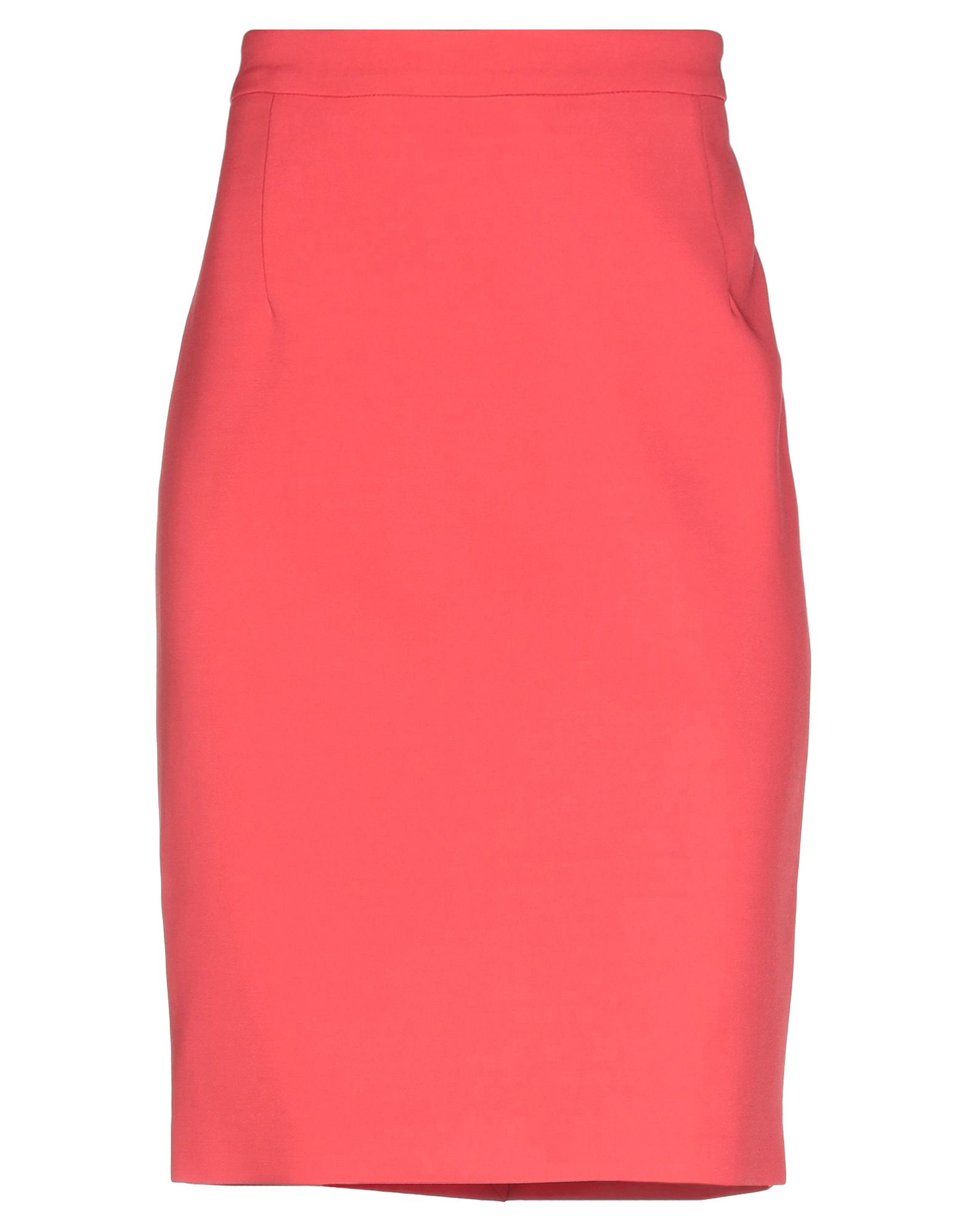 Blumarine Knee Length Skirt In Red | ModeSens