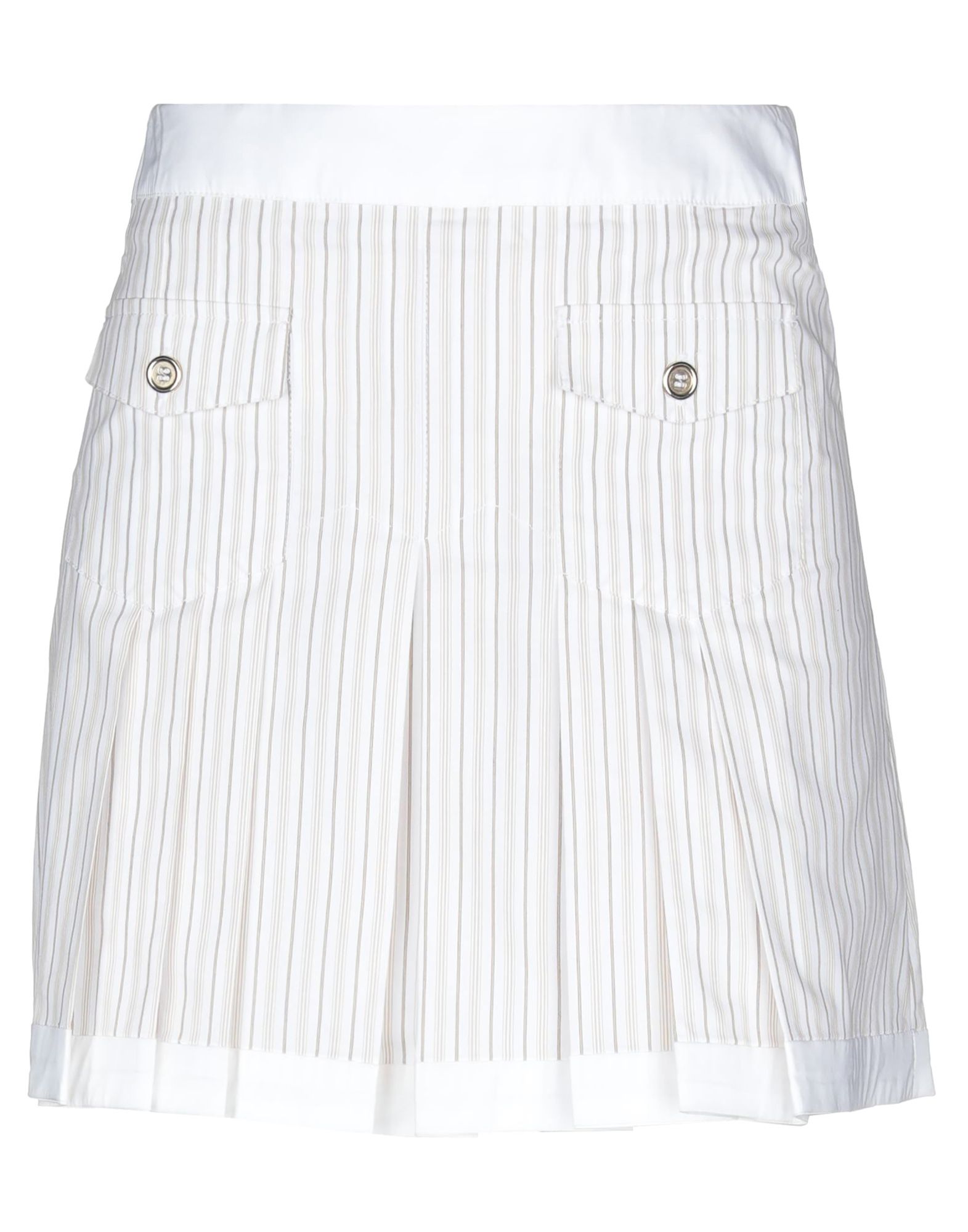 Dolce & Gabbana Mini Skirt In Beige