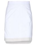 LORENA ANTONIAZZI Damen Knielanger Rock Farbe Wei Gre 4