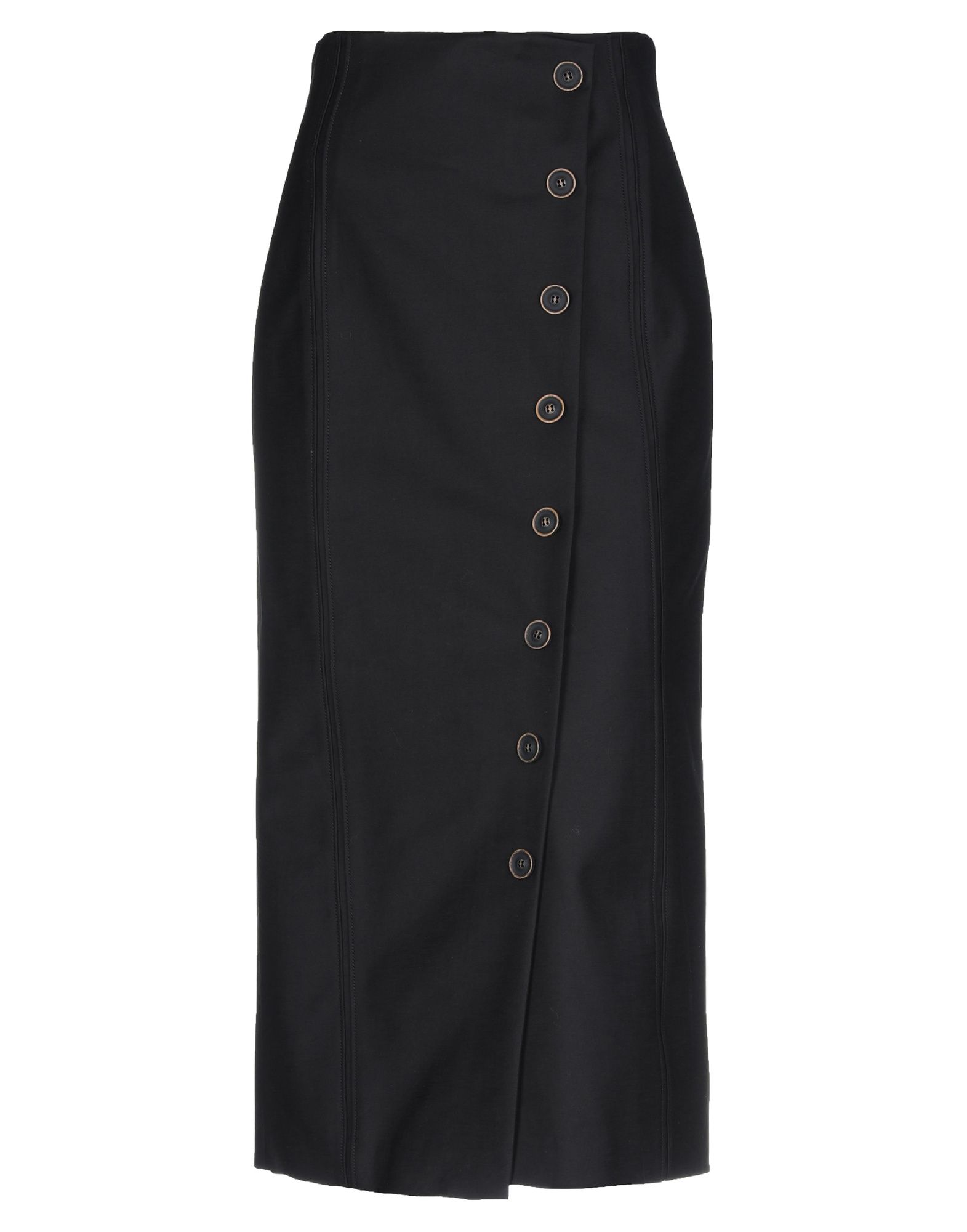 Длинная юбка  - Черный цвет