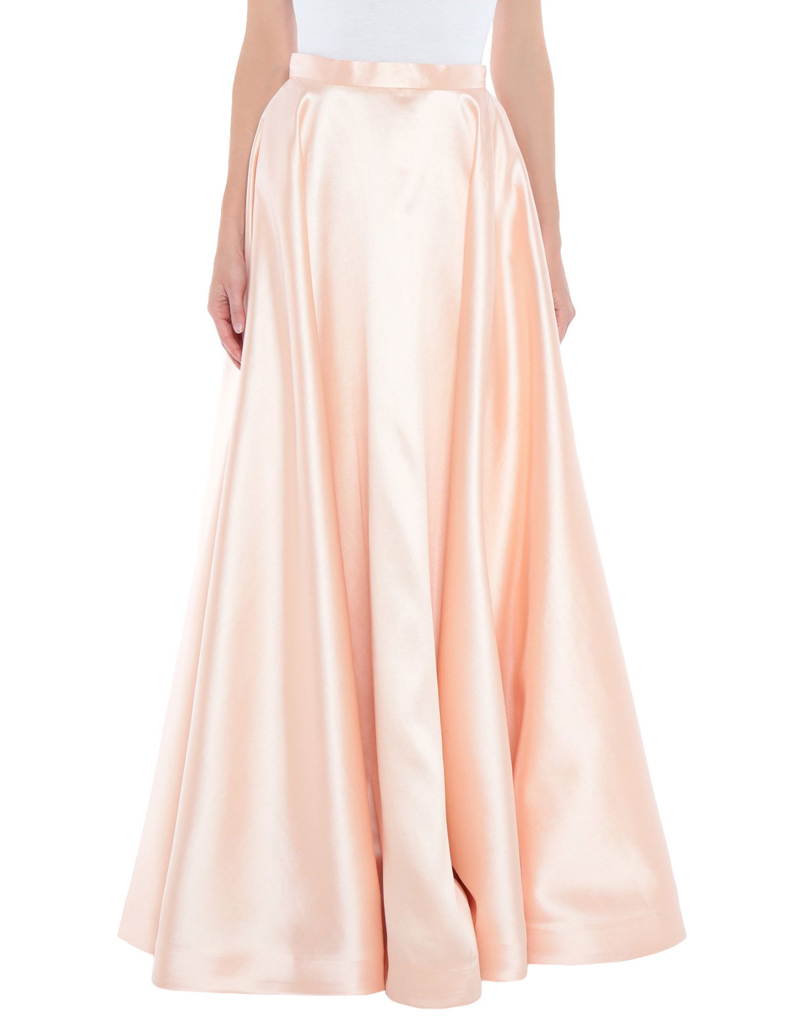 Длинная юбка  - Абрикосовый цвет