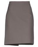 ACCU by PSR Damen Knielanger Rock Farbe Taubengrau Gre 8