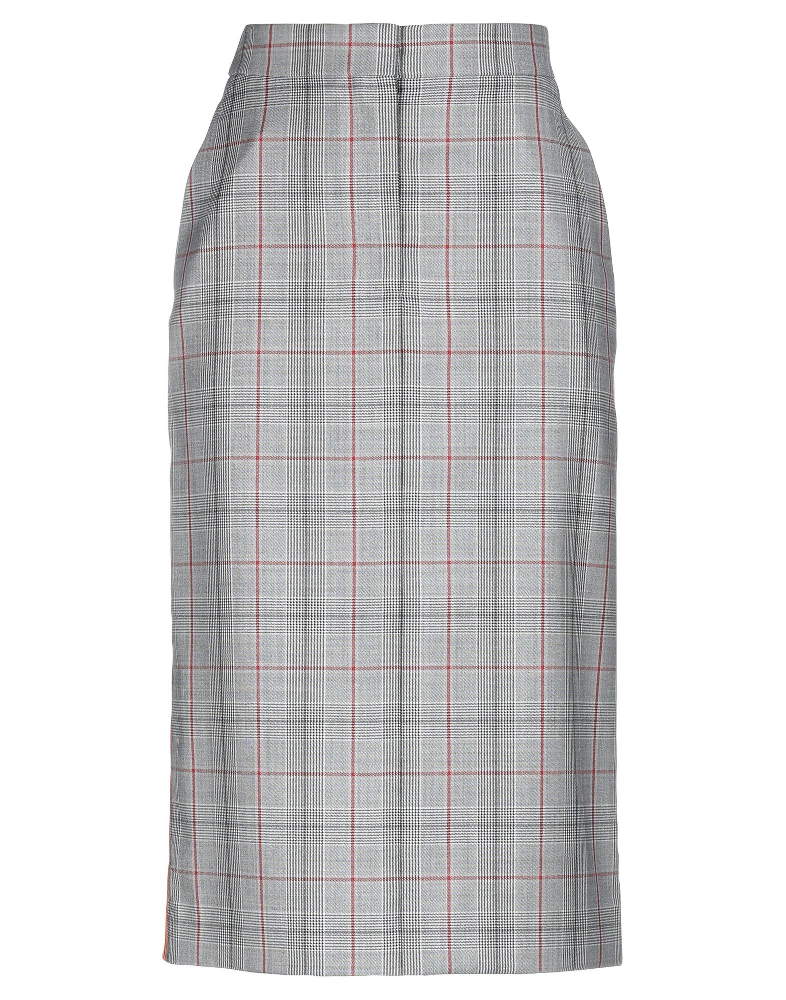 Calvin Klein 205w39nyc Midi Skirts In Grey | ModeSens
