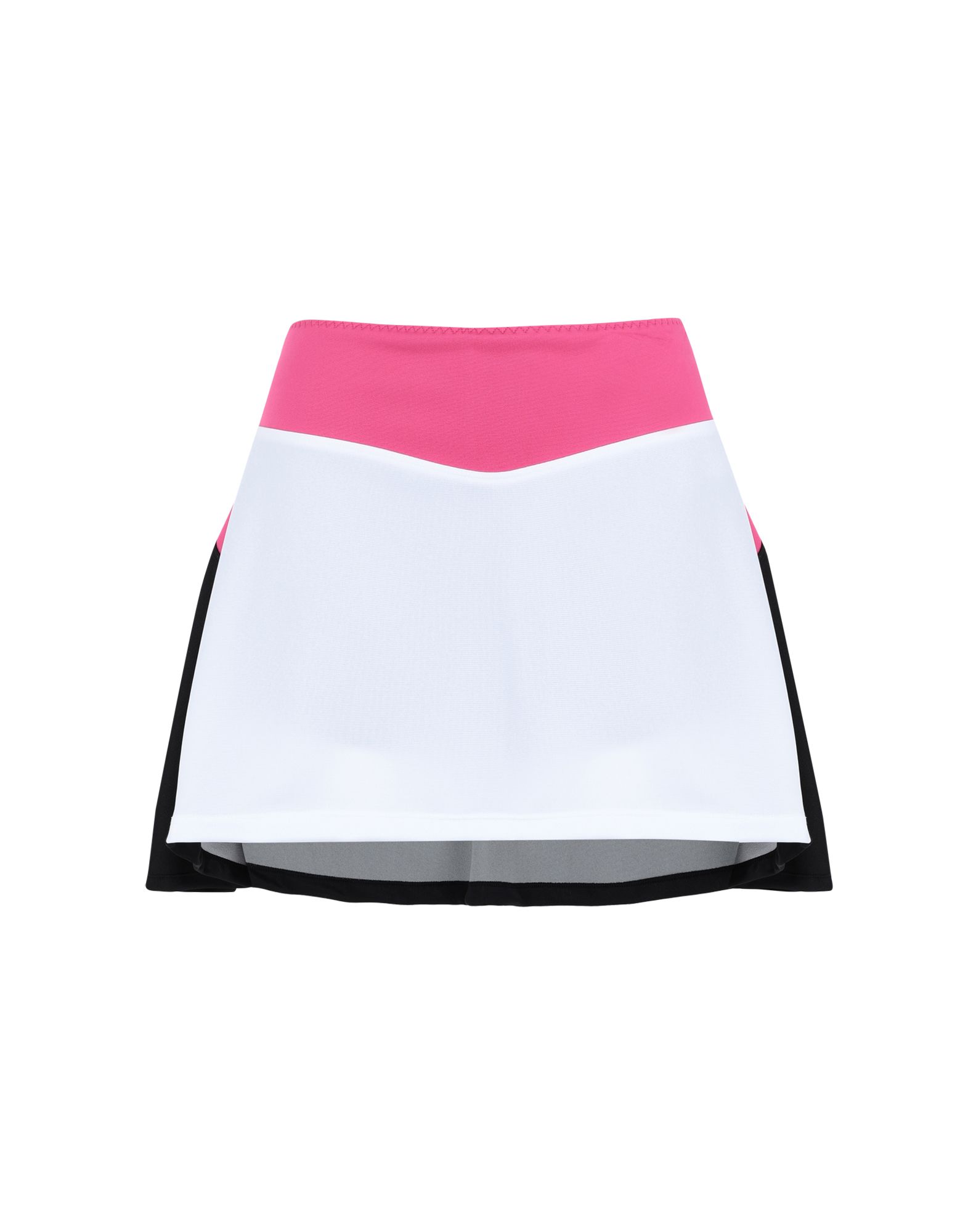 Shop Sàpopa Mistral Woman Mini Skirt White Size Xs Nylon, Elastane, Polyester