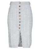 VANESSA SCOTT Damen Knielanger Rock Farbe Grau Gre 2