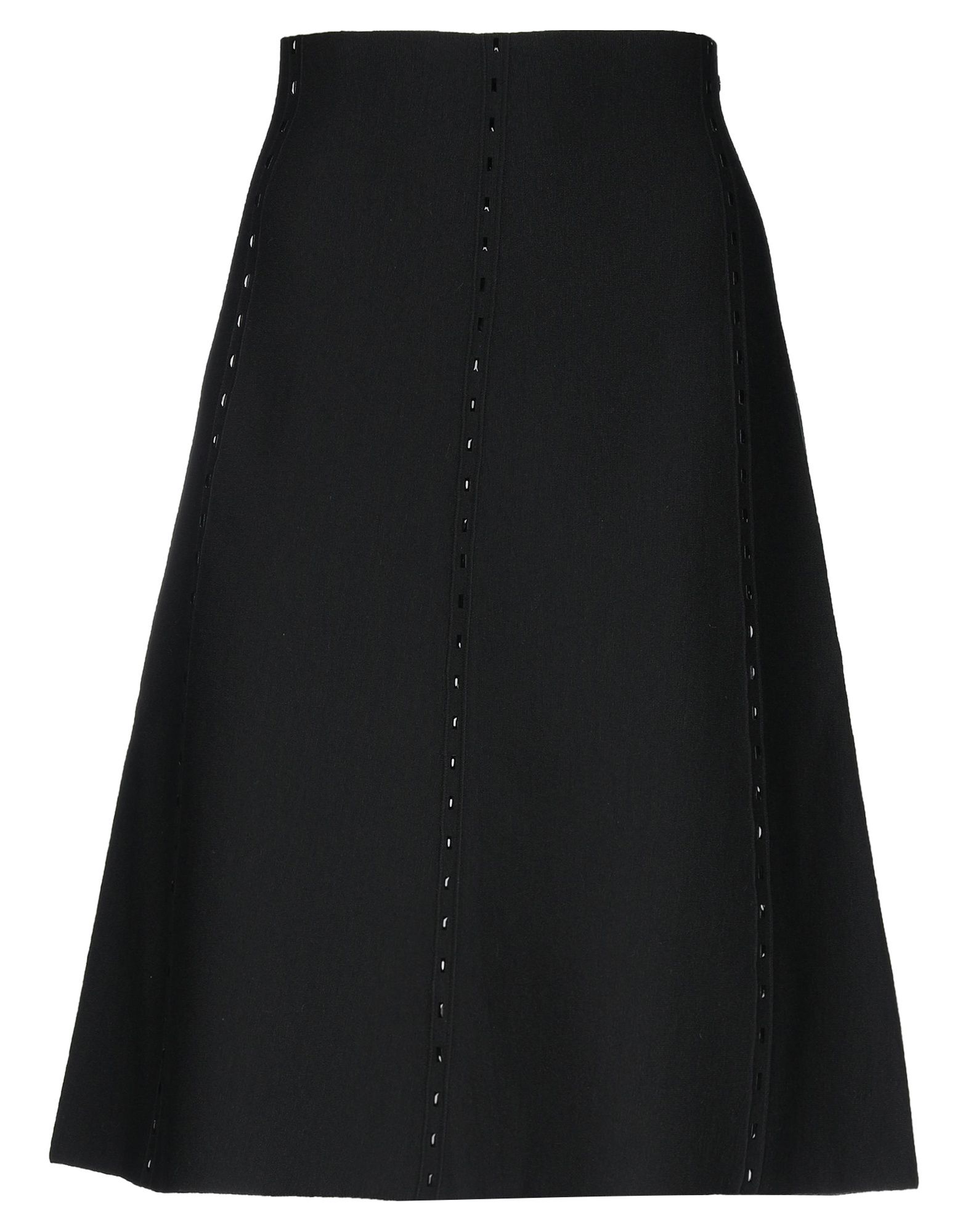 Angelo Marani Midi Skirts In Black