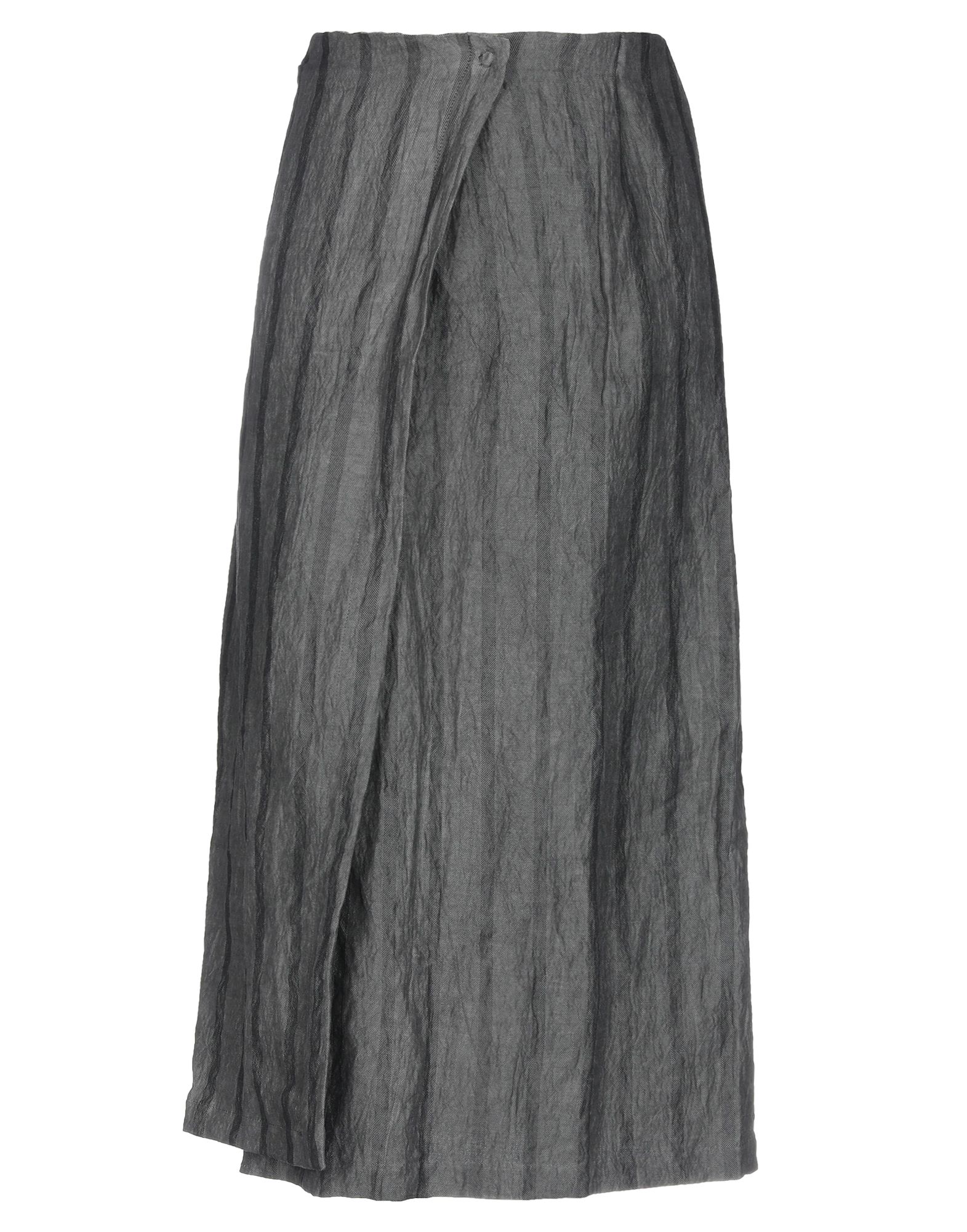 Длинная юбка  - Серый цвет