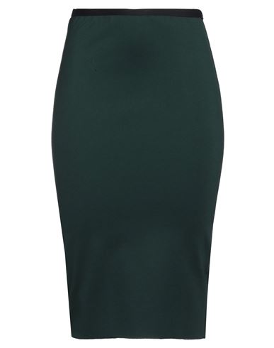 Alice Miller Woman Midi Skirt Emerald Green Size 6 Viscose, Polyamide, Elastane