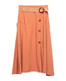 PAOLO CASALINI Damen Midirock Farbe Orange Gre 4