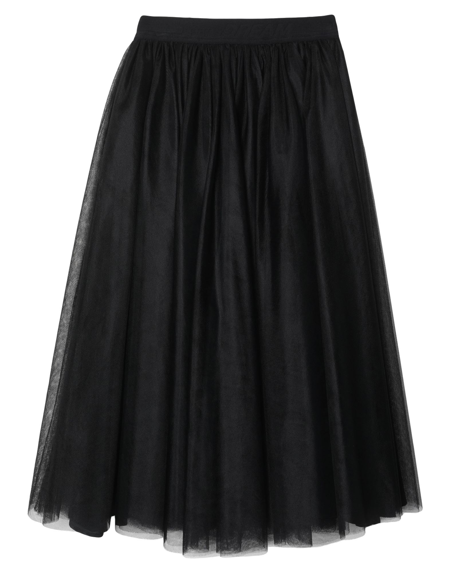 Msgm Midi Skirts In Black