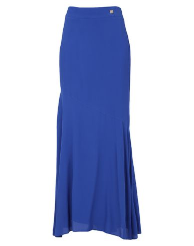 Длинная юбка CAVALLI CLASS синего цвета