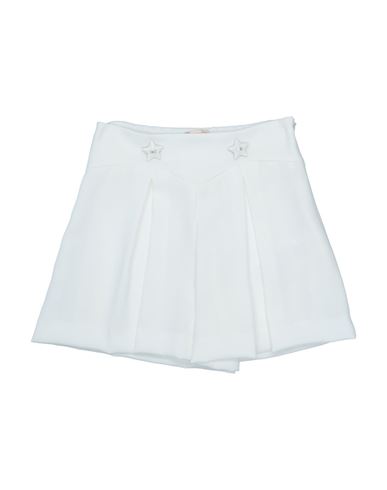 Elisabetta Franchi Babies'  Toddler Girl Shorts & Bermuda Shorts White Size 6 Polyester
