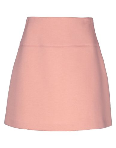 Red Valentino Woman Mini skirt Antique rose Size S Cotton, Polyurethane