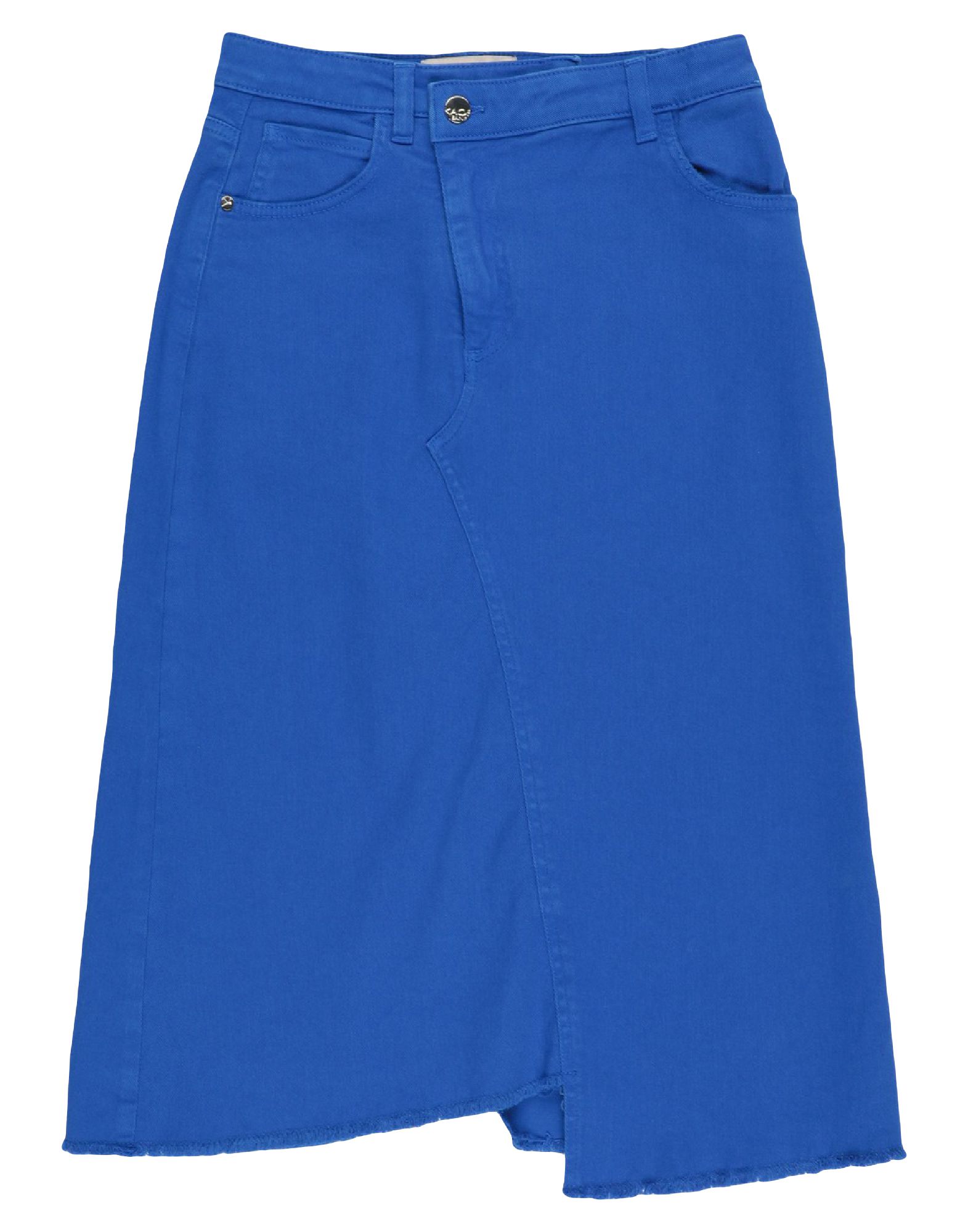 Kaos Jeans Denim Skirts In Blue