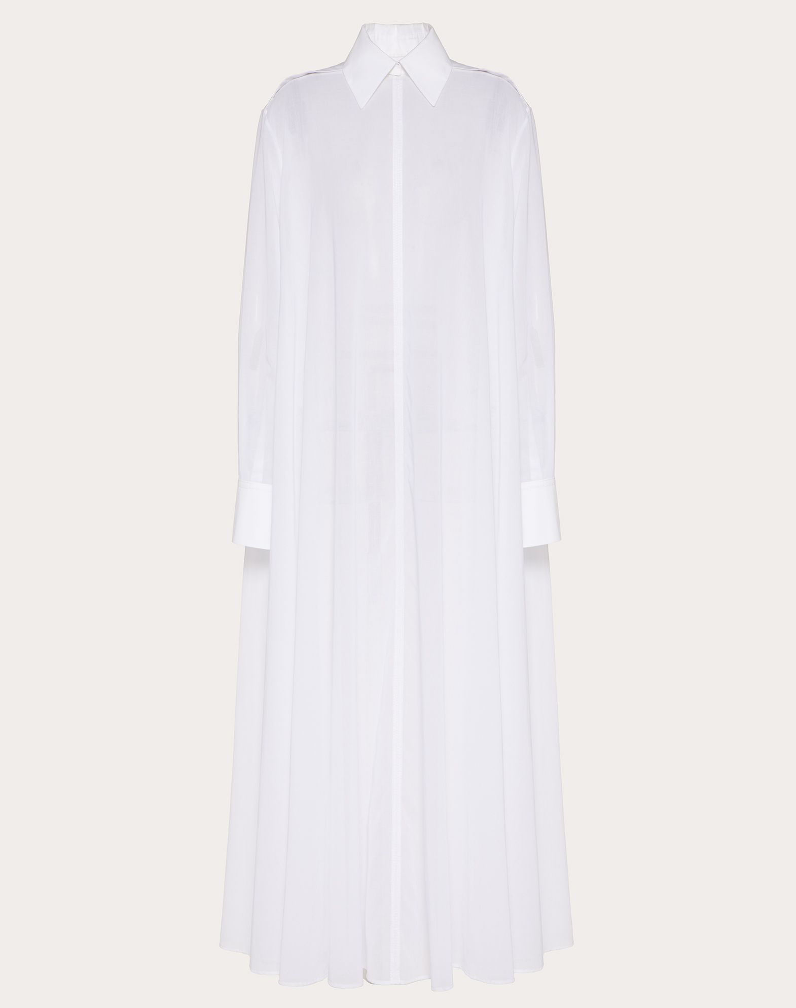 VALENTINO VALENTINO OVERSIZE COTTON VOILE SHIRT