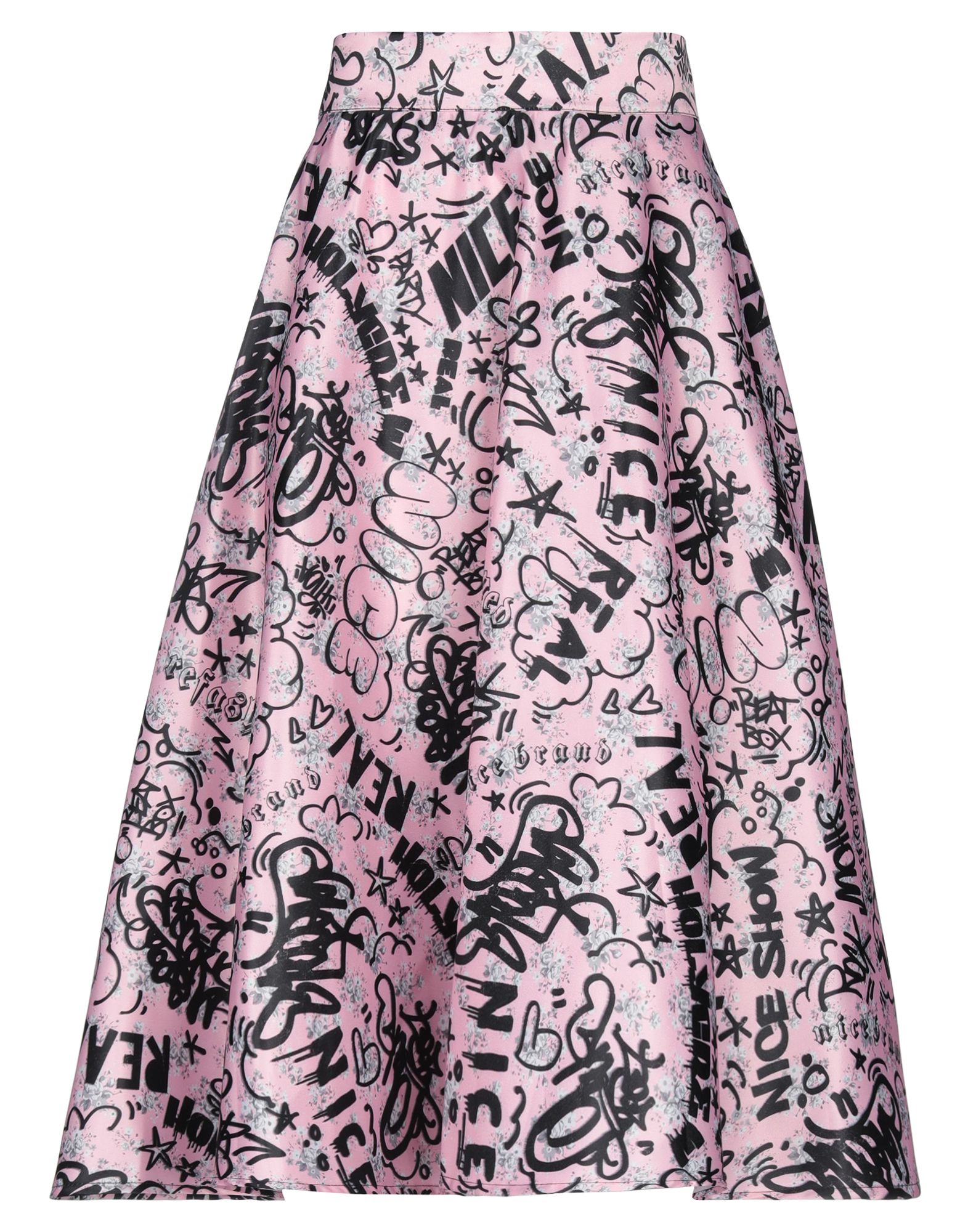 Nicebrand Midi Skirts In Pink