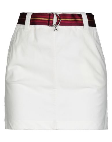 Woman Mini skirt Beige Size 10 Cotton, Acrylic, Polyester, Polyamide