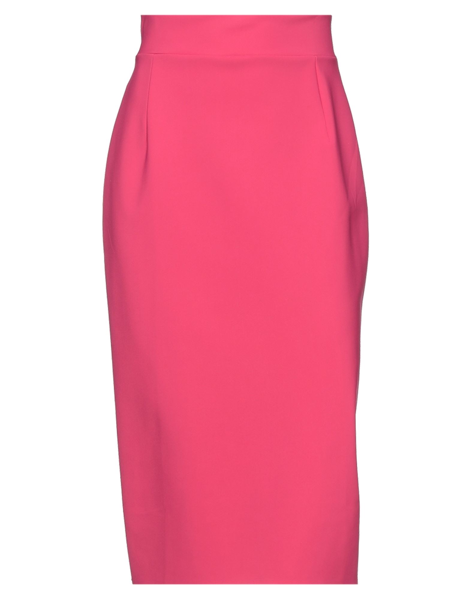 Shop Chiara Boni La Petite Robe Midi Skirts In Fuchsia