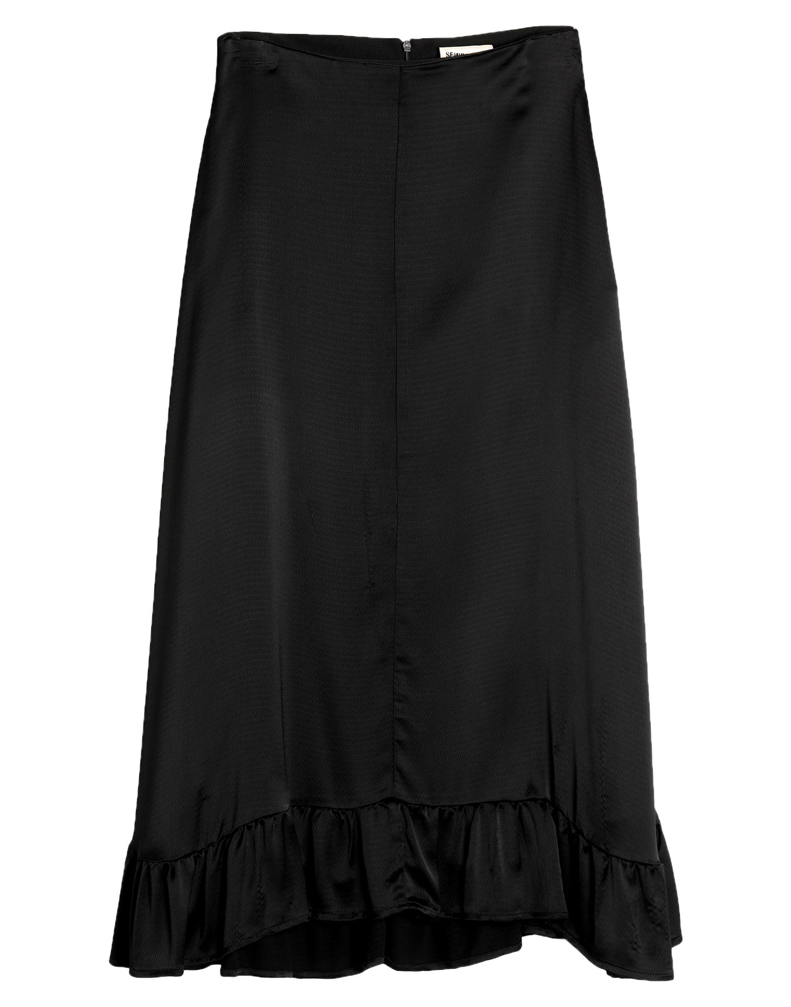 Semicouture Long Skirts In Black