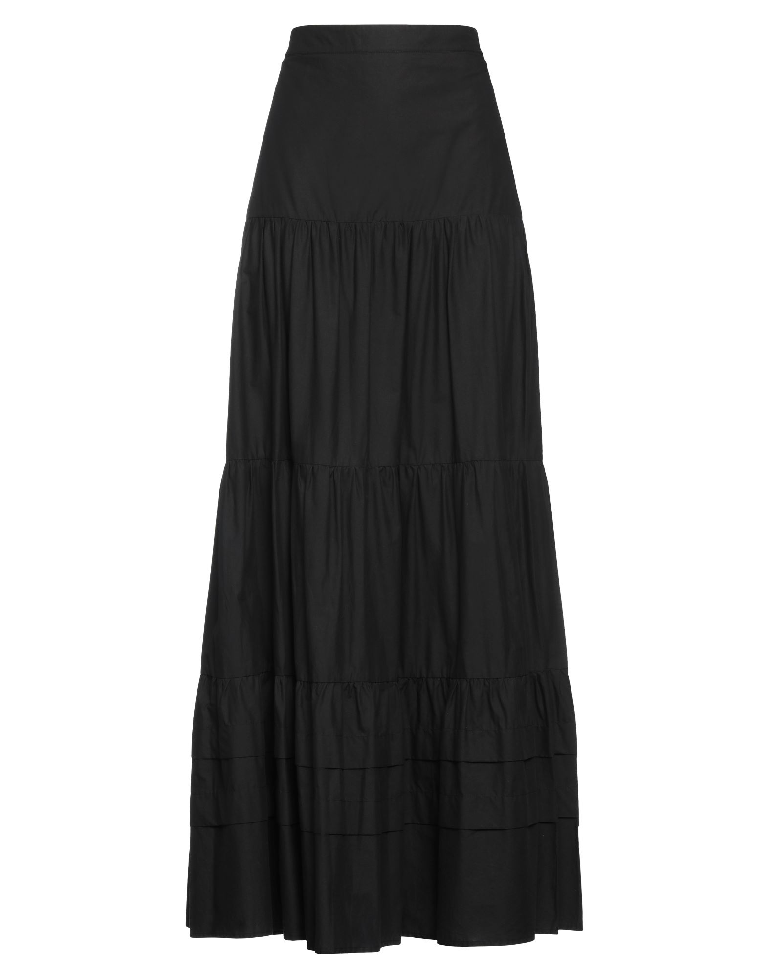 Manila Grace Long Skirts In Black