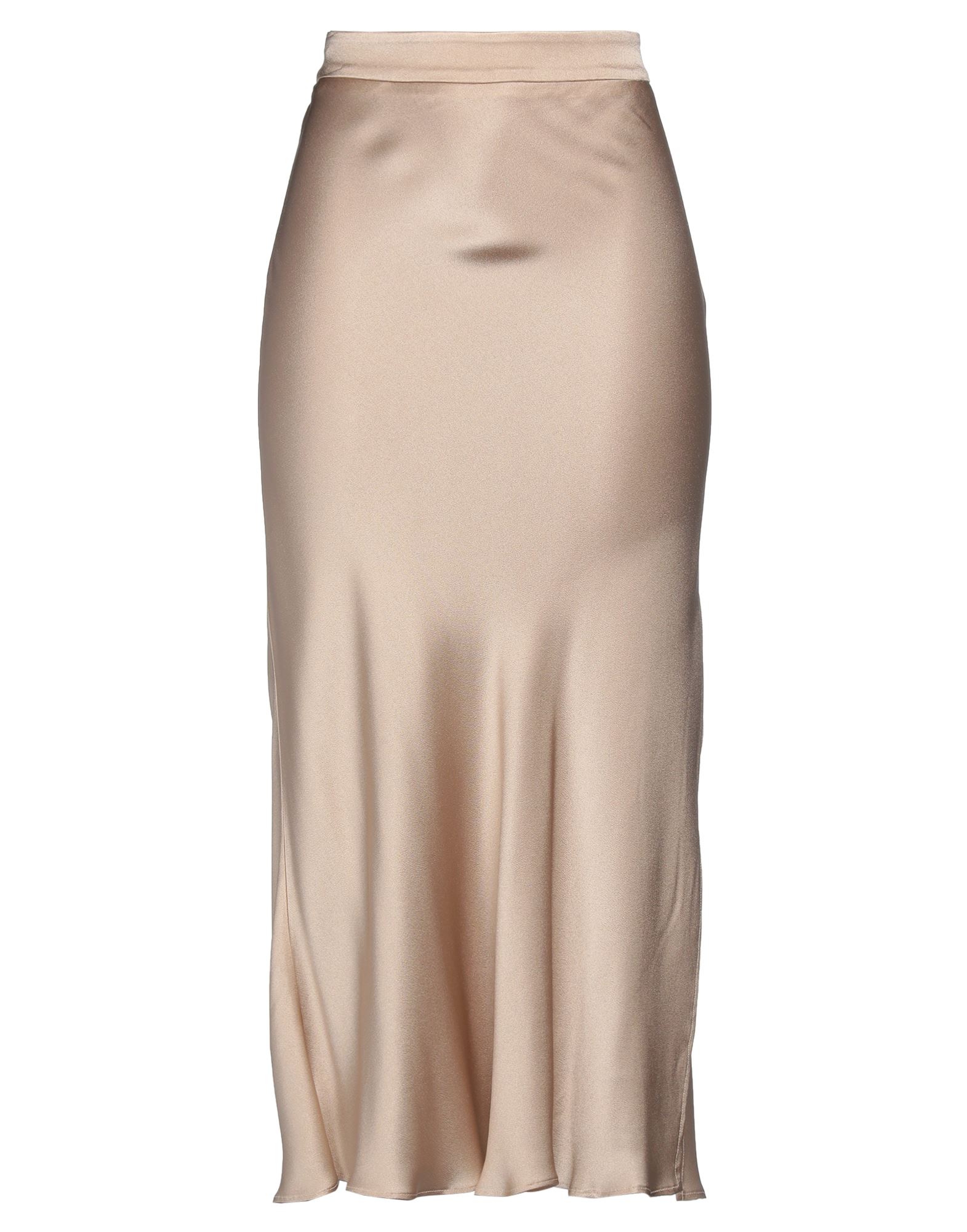 Atos Lombardini Long Skirts In Beige