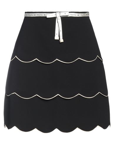 Elisabetta Franchi Woman Mini Skirt Black Size 4 Polyester, Elastane
