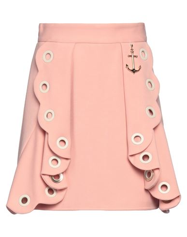 Elisabetta Franchi Woman Mini Skirt Pink Size 4 Polyester, Viscose, Elastane